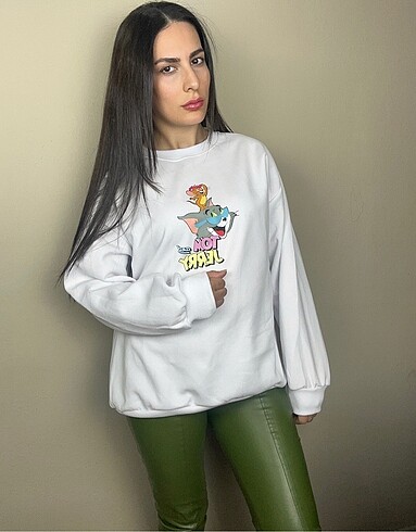 Tom & Jerry unısex sweatshirt