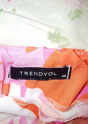 Trendyol & Milla Renkli Baskılı Bohem Uzun Elbise
