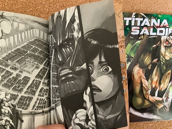  Beden Renk Attack on titan manga