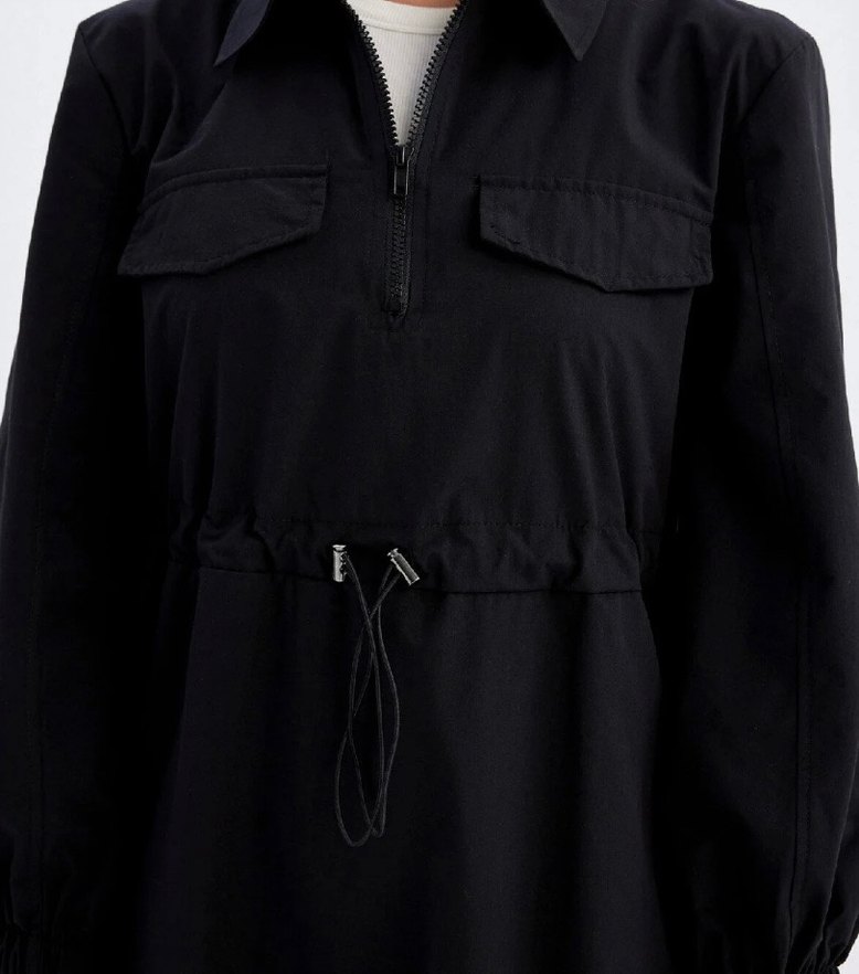 Siyah spor elbise - Görsel 2