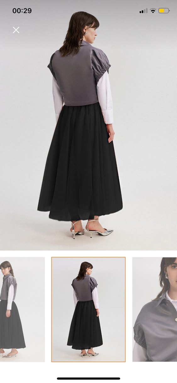 Saten yelek - Görsel 2