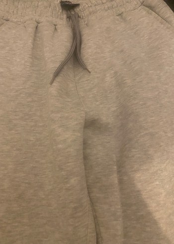 Gri Fermuarlı kadın Sweatshirt takım - Görsel 2