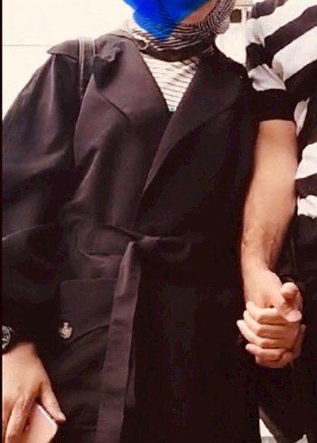 Düğmeli Siyah trençkot - Görsel 2