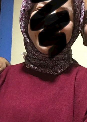 Bordo Kadın Salaş Elbise - Görsel 4