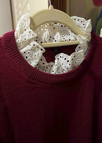 Bordo Kadın Salaş Elbise - Görsel 2