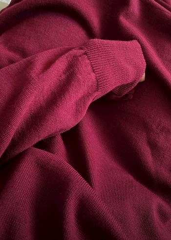 Bordo Kadın Salaş Elbise - Görsel 3