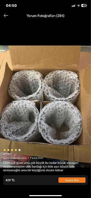 Paşabahçe Paşabahçe Elysia 355 cc 12li bardak