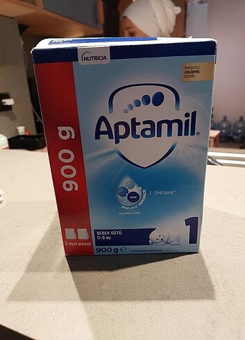 Aptamil Mama 1 numara sıfır paket 900 gr.