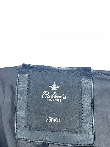 xs Beden siyah Renk Colin's Deri Ceket %70 İndirimli.