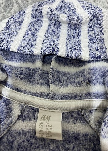 Hm bebek fermuarlı hırka süveter - Görsel 3