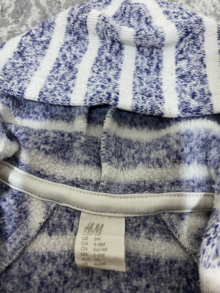 Hm bebek fermuarlı hırka süveter - Görsel 3