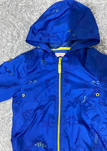 Kapüşonlu Erkek Çocuk Rüzgarlık Mont - Görsel 3