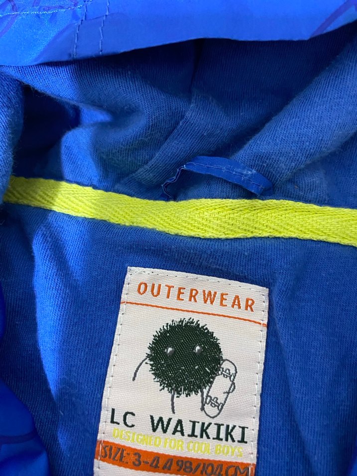 Kapüşonlu Erkek Çocuk Rüzgarlık Mont - Görsel 4