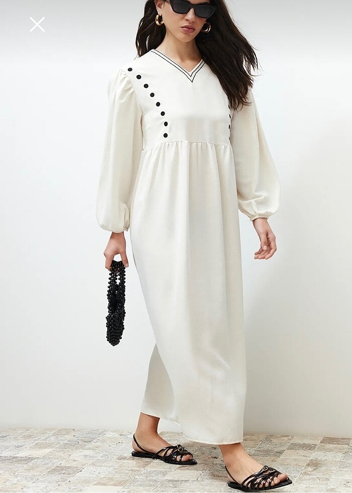 Düz elbise - Görsel 3