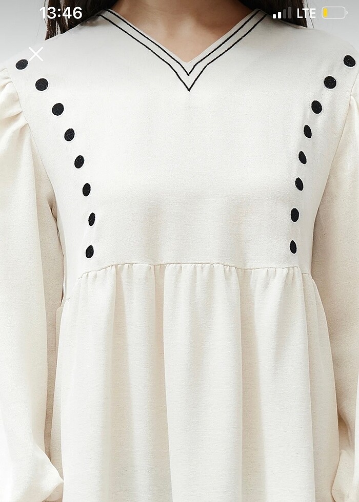 Düz elbise - Görsel 2