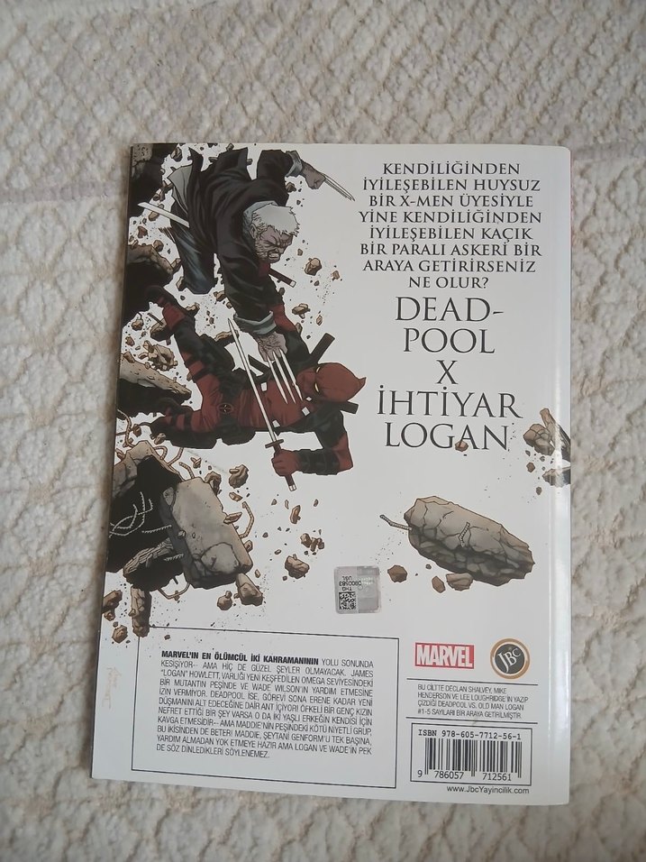 Deadpool X İhtiyar Logan Marvel Çizgi Roman - Görsel 4