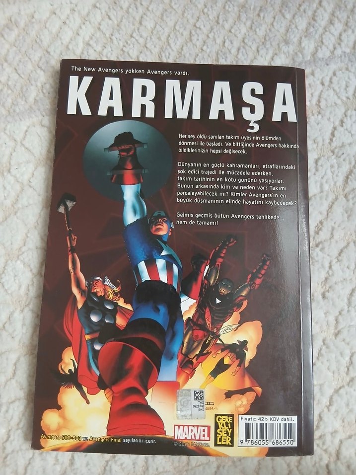 Marvel Avengers: Dağıldı Çizgi Roman - Görsel 2