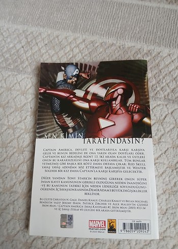 Iron Man İç Savaş Marvel Çizgi Roman - Görsel 3