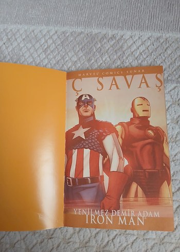 Iron Man İç Savaş Marvel Çizgi Roman - Görsel 2