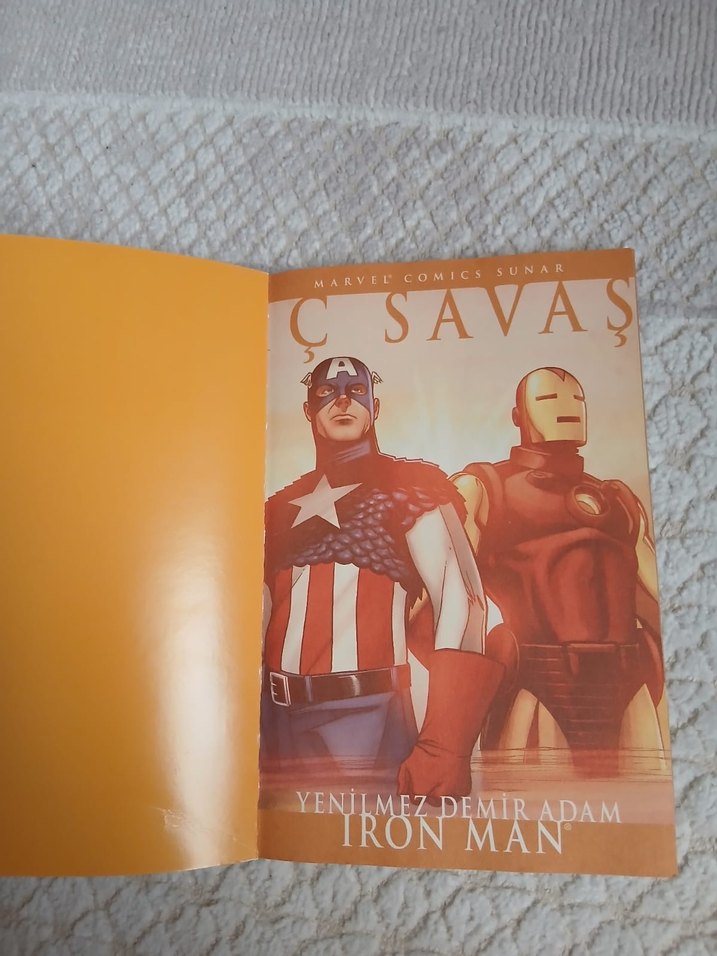 Iron Man İç Savaş Marvel Çizgi Roman - Görsel 2
