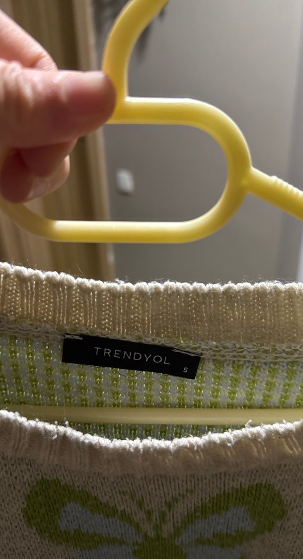 Gri Örgü Kadın Kazak - Görsel 2