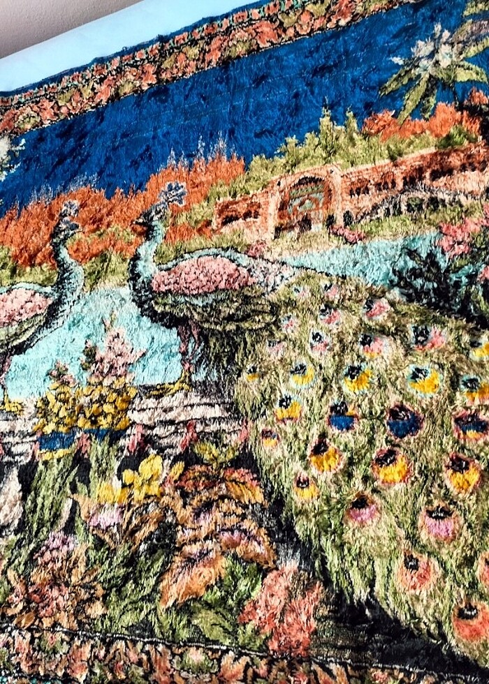 Antika duvar halısı  - Görsel 3