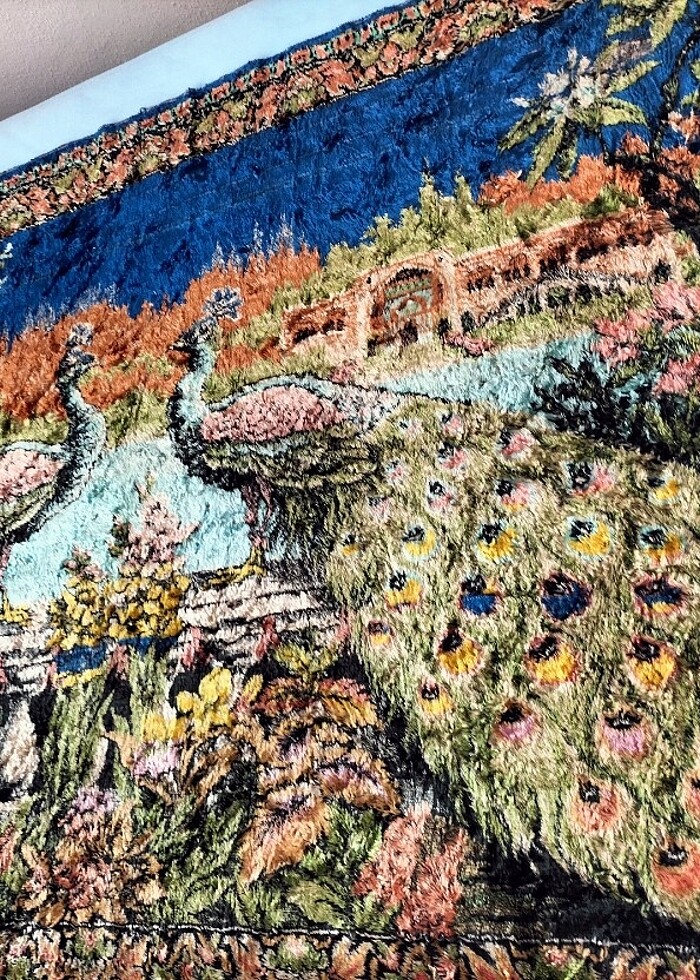 Antika duvar halısı  - Görsel 4