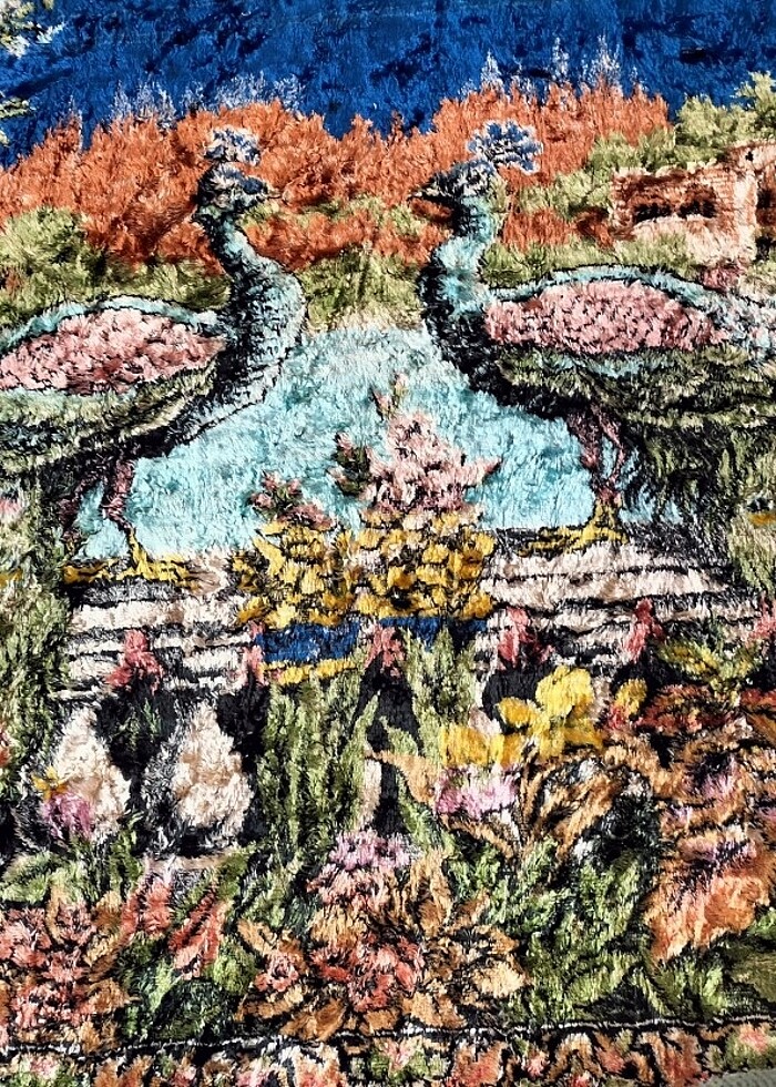 Antika duvar halısı  - Görsel 5