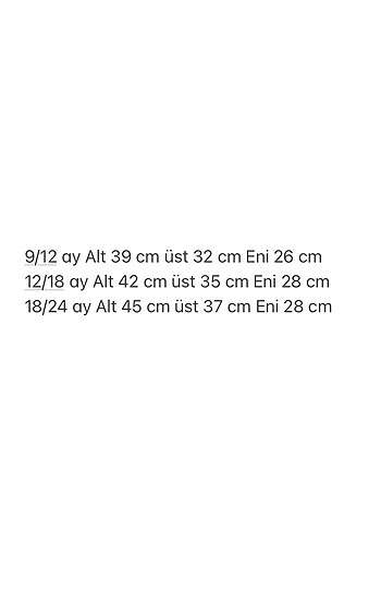 1 Yaş Beden Alt & üst bebek takımı ????
