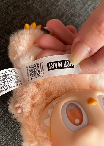  Beden Labubu Renkli Çok Renkli Peluş Oyuncak