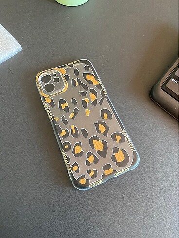 İphone 11 telefon kılıfı-Leopar - Görsel 2