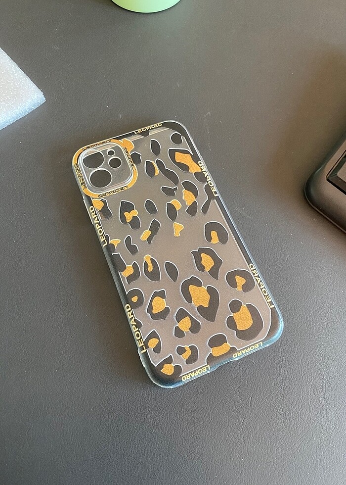 İphone 11 telefon kılıfı-Leopar - Görsel 2