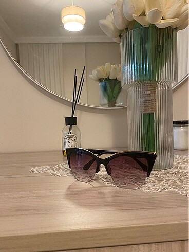 Cat eye Güneş gözlüğü - Görsel 7