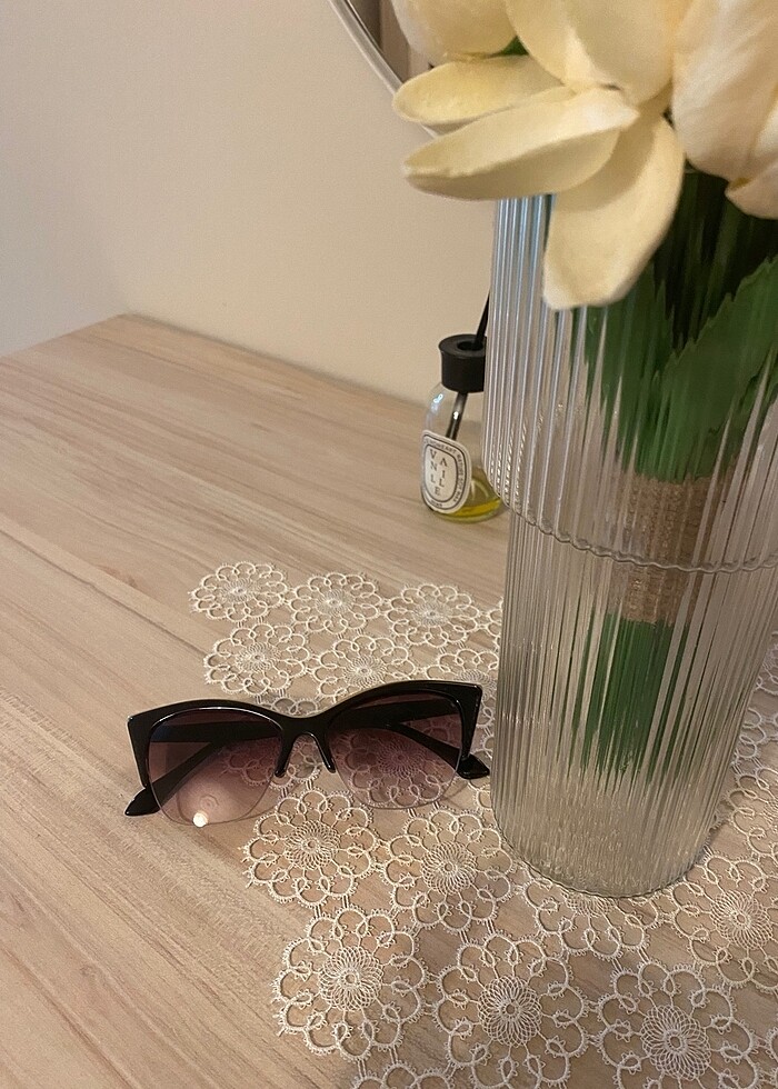 Cat eye Güneş gözlüğü - Görsel 5