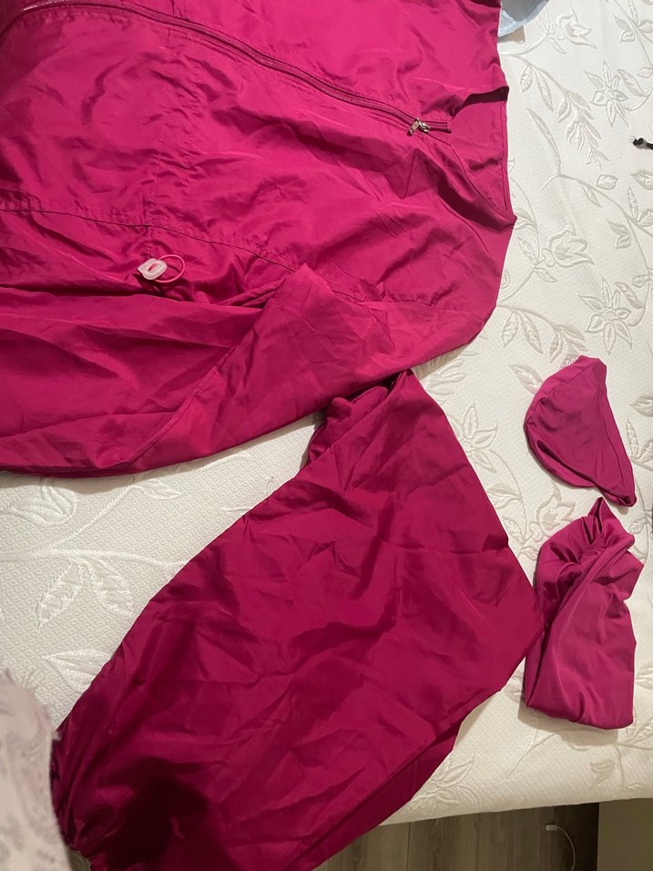 Pembe Fermuarlı Kadın haşema - Görsel 3