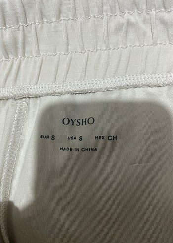 Oysho çıt çıtlı WİDE LEG pantolon - Görsel 4