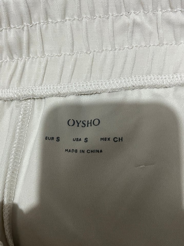 Oysho  çıt çıtlı WİDE LEG pantolon - Görsel 4