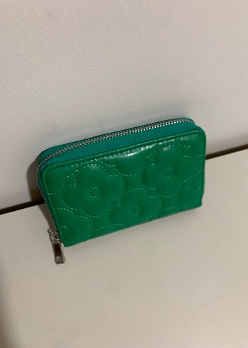Çok Kaliteli Kapitone Yeşil Cüzdan - Görsel 4