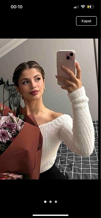 Peluş bluz