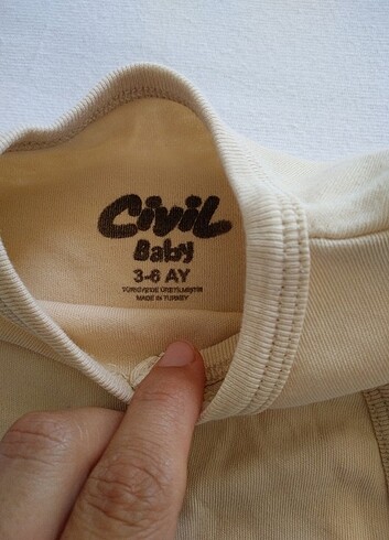 Civil Bebek tulum