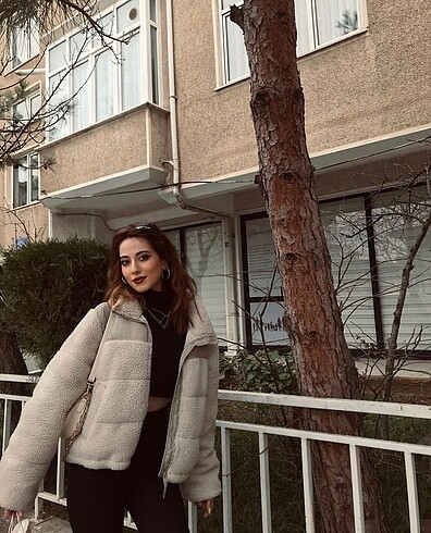 l Beden Peluş mont