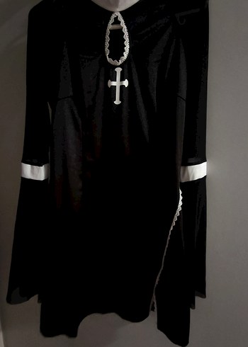 Zara Cosplay Rahibe Kostüm + Peruk