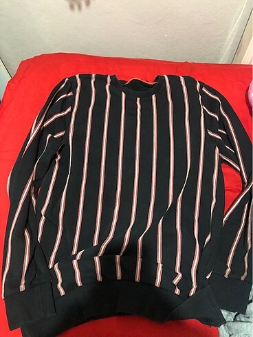 çizgili sweat