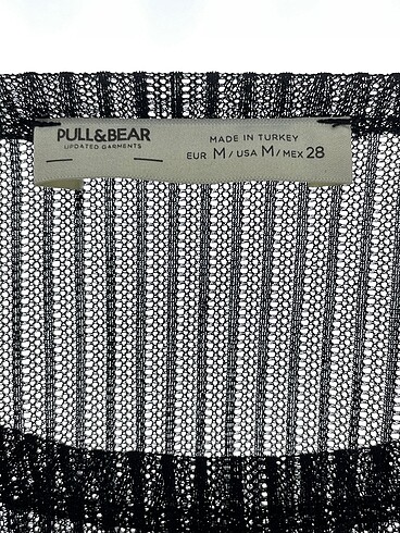 m Beden siyah Renk Pull and Bear Bluz %70 İndirimli.