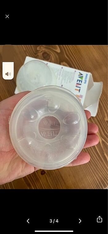 xl Beden Avent göğüs kalkanı