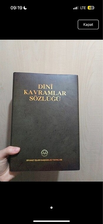 Dini kavramlar sözlüğü