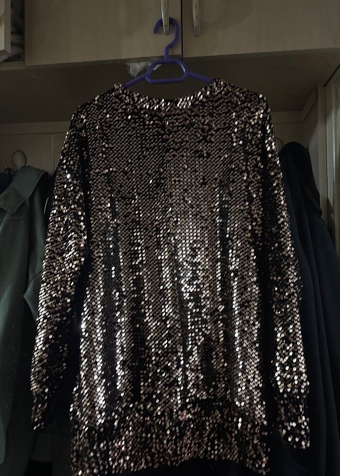 Pullu elbise - Görsel 3