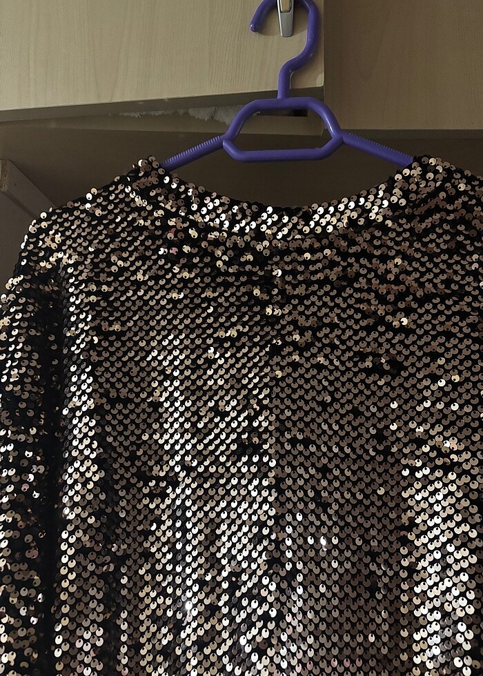 Pullu elbise - Görsel 2