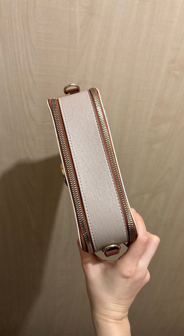 Kadın Beyaz Deri Çapraz Askılı Çanta - Görsel 4