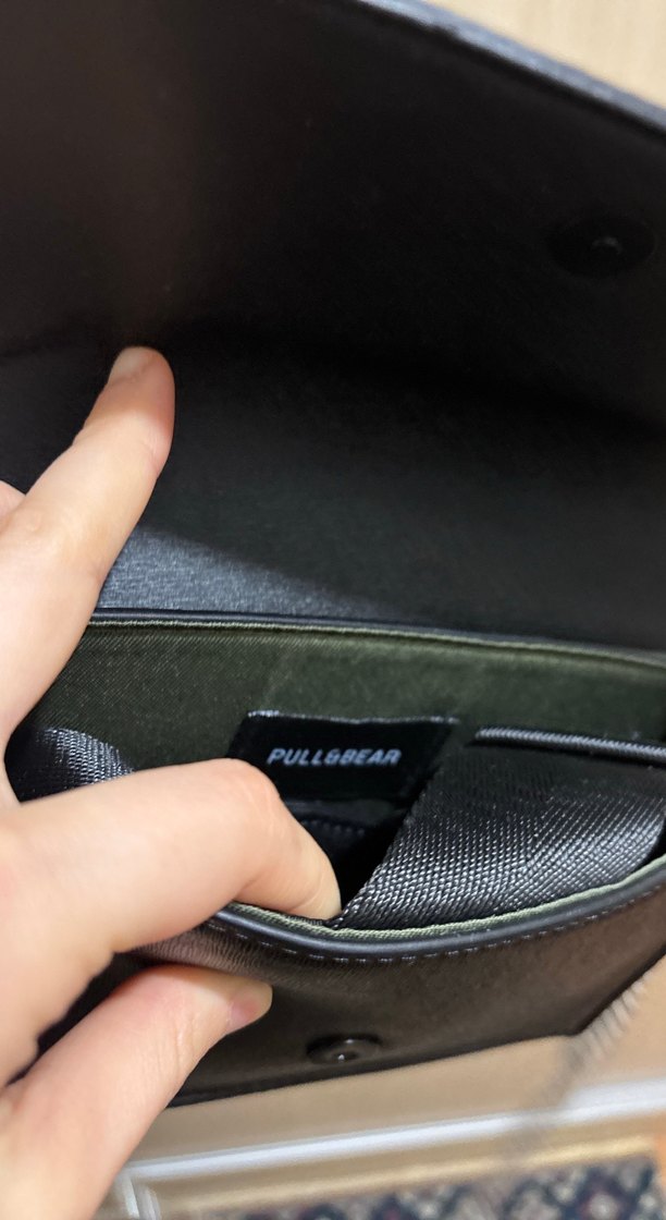 Zincir Detaylı Siyah Deri Kadın Çanta - Görsel 3